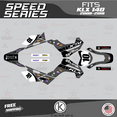 thumbnail image 1 of Kalair GFX Graphics Kit for Kawasaki KLX140 (2008-2018) Speed Series, 1 of 5
