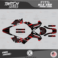 thumbnail image 1 of Kalair GFX Graphics Kit for Kawasaki KLX140 (2008-2018) Twitch Series, 1 of 5