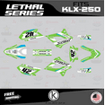 thumbnail image 1 of Kalair GFX Graphics Kit for Kawasaki KLX250 (2008-2020) Lethal Series, 1 of 1