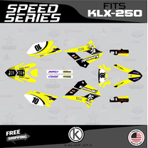 Kalair GFX Graphics Kit for Kawasaki KLX250 (2008-2020) Speed Series