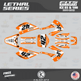 thumbnail image 1 of Kalair GFX Graphics Kit for Kawasaki KX100 (2001-2013) Lethal Series, 1 of 5