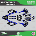 thumbnail image 1 of Kalair GFX Graphics Kit for Kawasaki KX100 (2001-2013) Revolt Series, 1 of 5