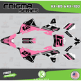 thumbnail image 1 of Kalair GFX Graphics Kit for Kawasaki KX100 (2014-2021) Enigma Series, 1 of 5