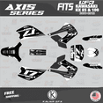 thumbnail image 1 of Kalair GFX Graphics Kit for Kawasaki KX100 UFO RESTYLE (2001-2013) Axis Series, 1 of 5