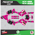 thumbnail image 1 of Kalair GFX Graphics Kit for Kawasaki KX125 (1999-2002) Predator Series, 1 of 5