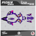 thumbnail image 1 of Kalair GFX Graphics Kit for Kawasaki KX125 POLISPORT RESTYLE (2003-2008) Pecker Series, 1 of 5