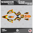 thumbnail image 1 of Kalair GFX Graphics Kit for Kawasaki KX125 POLISPORT RESTYLE (2003-2008) Warrior Series, 1 of 5
