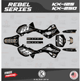 thumbnail image 1 of Kalair GFX Graphics Kit for Kawasaki KX250 (1999-2002) Rebel Series, 1 of 5