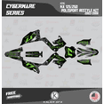 thumbnail image 1 of Kalair GFX Graphics Kit for Kawasaki KX250 Polisport Restyle (2003-2008) Cyberware Series, 1 of 5