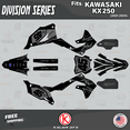 thumbnail image 1 of Kalair GFX Graphics Kit for Kawasaki KX250F (2021-2024) Division Series, 1 of 5