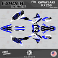 thumbnail image 1 of Kalair GFX Graphics Kit for Kawasaki KX250F (2021-2023) Evader Series, 1 of 5