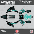 thumbnail image 1 of Kalair GFX Graphics Kit for Kawasaki KX250F (2021-2023) Lancaster Series, 1 of 5