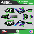 thumbnail image 1 of Kalair GFX Graphics Kit for Kawasaki KX450F (2006-2008) Axis Series, 1 of 1
