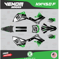 Kalair GFX Graphics Kit for Kawasaki KX450F (2013-2015) Venom Series