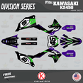 thumbnail image 1 of Kalair GFX Graphics Kit for Kawasaki KX450F (2019-2023) Division Series, 1 of 5