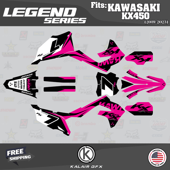 Kalair GFX Graphics Kit for Kawasaki KX450F (2019-2023) Legend Series