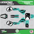 thumbnail image 1 of Kalair GFX Graphics Kit for Kawasaki KX60 (1984-2004) Legend Series, 1 of 5
