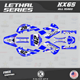thumbnail image 1 of Kalair GFX Graphics Kit for Kawasaki KX65 (1999-2023) Lethal Series, 1 of 5