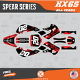 thumbnail image 1 of Kalair GFX Graphics Kit for Kawasaki KX65 (1999-2023) Spear Series, 1 of 5