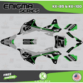 thumbnail image 1 of Kalair GFX Graphics Kit for Kawasaki KX85 (2014-2021) Enigma Series, 1 of 5