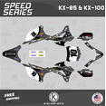 thumbnail image 1 of Kalair GFX Graphics Kit for Kawasaki KX85 (2014-2021) Speed Series, 1 of 5