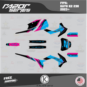 Kalair GFX Graphics Kit for Kayo K2 230 All Years Razor Series