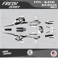 thumbnail image 1 of Kalair GFX Graphics Kit for Kayo K6-R250 (2021+) Fresh Series, 1 of 5