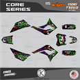thumbnail image 1 of Kalair GFX Graphics Kit for Kayo Pit Bike TS90 and TSD110 Core Series, 1 of 5