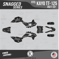 thumbnail image 1 of Kalair GFX Graphics Kit for Kayo Pit Bike TT 125 and TT 140 (2021+) Snagged Series, 1 of 5