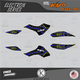 thumbnail image 1 of Kalair GFX Graphics Kit for Kayo SPORTS ATV FOX-70,AY-70,STORM-70 (All Years) Electron Series, 1 of 5