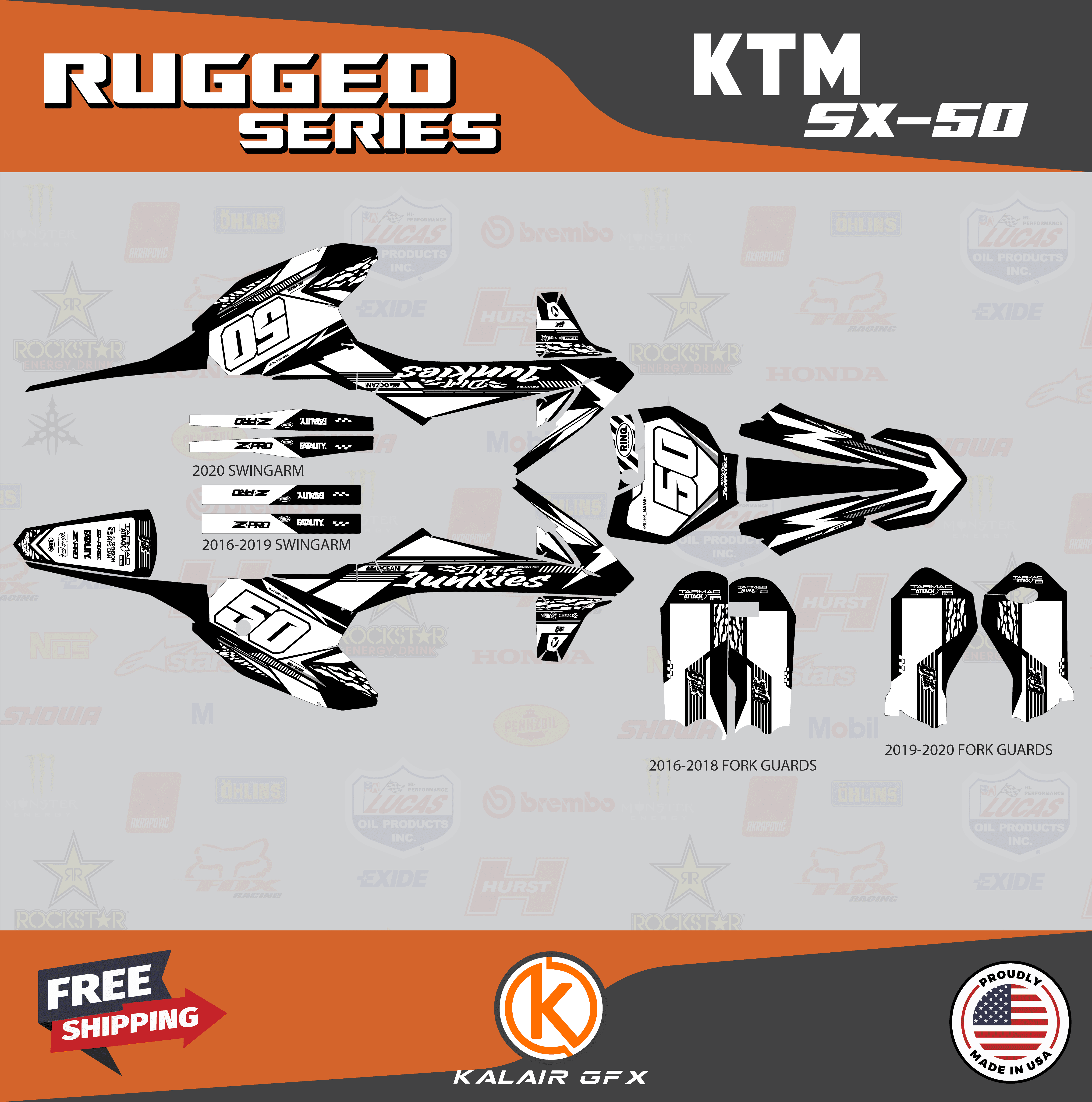 Motordichtungssatz 5-teilig Für KTM 50 SX/MINI 50SX 2002-2009 - Komplettes Dichtungsset