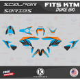 thumbnail image 1 of Kalair GFX Graphics Kit for Ktm 690 DUKE (2012-2020) Scalper Series, 1 of 5