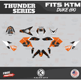 thumbnail image 1 of Kalair GFX Graphics Kit for Ktm 690 DUKE (2012-2020) Thunder Series, 1 of 5