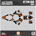 thumbnail image 1 of Kalair GFX Graphics Kit for Ktm ELECTRIC MINI SX-E2 (2024) Lethal Series, 1 of 4