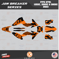 thumbnail image 1 of Kalair GFX Graphics Kit for Ktm KTM Enduro 2-Stroke 125XC,250XC and 300XC (2023) Jawbreaker Series, 1 of 5
