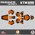 thumbnail image 1 of Kalair GFX Graphics Kit for Ktm SX65 (1998-2001) Rugged Series, 1 of 5