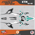 thumbnail image 1 of Kalair GFX Graphics Kit for Ktm SX65 (2016-2023) Razor Series, 1 of 5