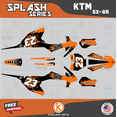 thumbnail image 1 of Kalair GFX Graphics Kit for Ktm SX65 (2016-2023) Splash Series, 1 of 5