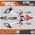thumbnail image 1 of Kalair GFX Graphics Kit for Ktm SX85 (2018-2023) Razor Series, 1 of 5