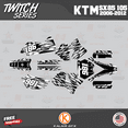 thumbnail image 1 of Kalair GFX Graphics Kit for Ktm SX85 SX105 (2006-2012) Twitch Series, 1 of 5