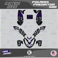 thumbnail image 1 of Kalair GFX Graphics Kit for Polaris ATV PREDATOR 500 (2002-2011) Electron Series, 1 of 5