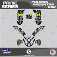 thumbnail image 1 of Kalair GFX Graphics Kit for Polaris ATV PREDATOR 500 (2002-2011) Prime Series, 1 of 5