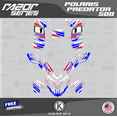 thumbnail image 1 of Kalair GFX Graphics Kit for Polaris ATV PREDATOR 500 (2002-2011) Razor Series, 1 of 5