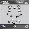 thumbnail image 1 of Kalair GFX Graphics Kit for Polaris ATV PREDATOR 500 (2002-2011) Razor Series, 1 of 5