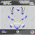 thumbnail image 1 of Kalair GFX Graphics Kit for Polaris ATV PREDATOR 500 (2002-2011) Razor Series, 1 of 5