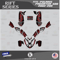 thumbnail image 1 of Kalair GFX Graphics Kit for Polaris ATV PREDATOR 500 Rift Series, 1 of 5