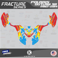 thumbnail image 1 of Kalair GFX Graphics Kit for Polaris OUTLAW90 (2007-2014) Fracture Series, 1 of 5