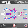 thumbnail image 1 of Kalair GFX Graphics Kit for SSR SR70, SR110 and SR125 (2021) Surfsup Series, 1 of 5