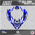 thumbnail image 1 of Kalair GFX Graphics Kit for Sea-doo SPARK TRIXX (All Years) Swift Series, 1 of 4