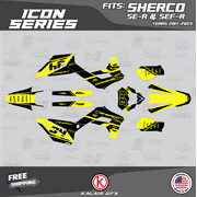 Kalair GFX Graphics Kit for Sherco 4-Stroke 300SEF-R 2017-2024 Icon Series